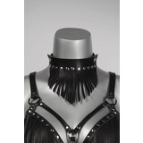 VoyeurX Halsband Fringe Zwart VoyeurX Halsband Fringe Zwart