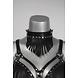 VoyeurX Halsband Fringe Zwart