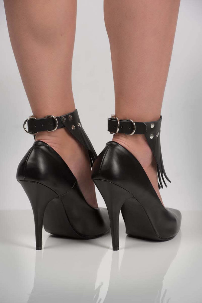 VoyeurX Anklets Fringe Zwart