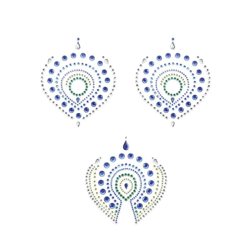 Bijoux Indiscrets Flamboyant  Groen / Blauw