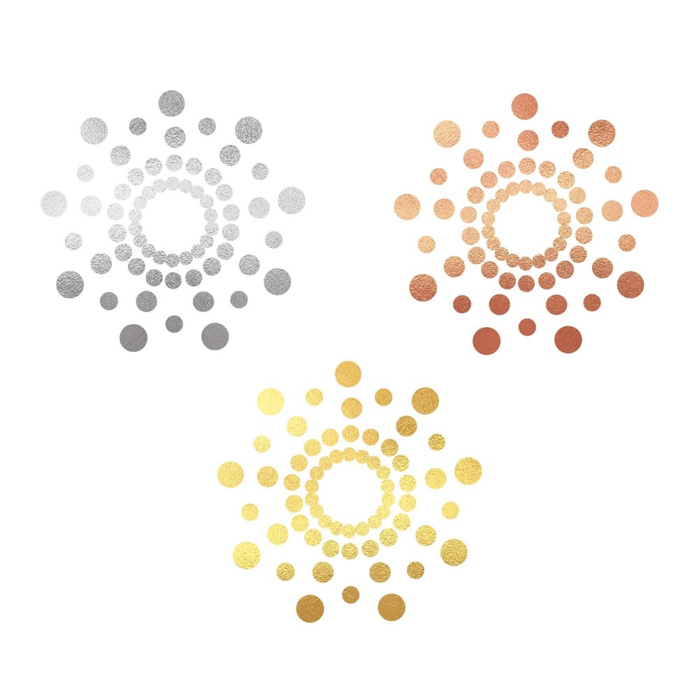 Bijoux Indiscrets Mimi Metallic Huidstickers