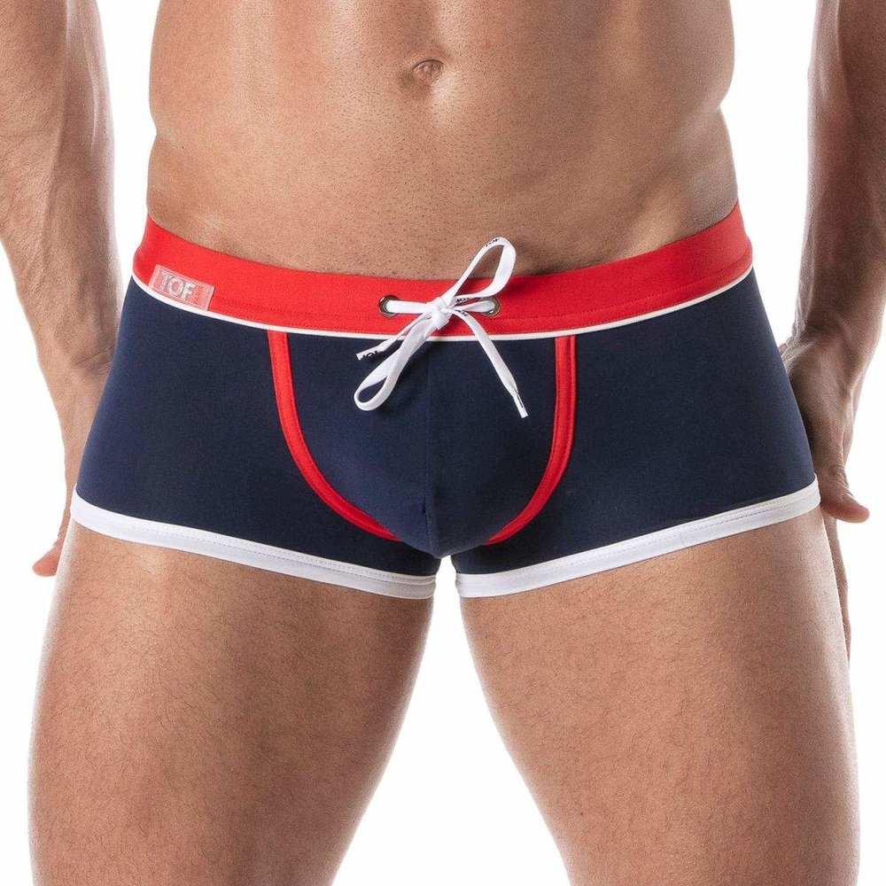 TOF Paris Zwem Short Navy Blauw