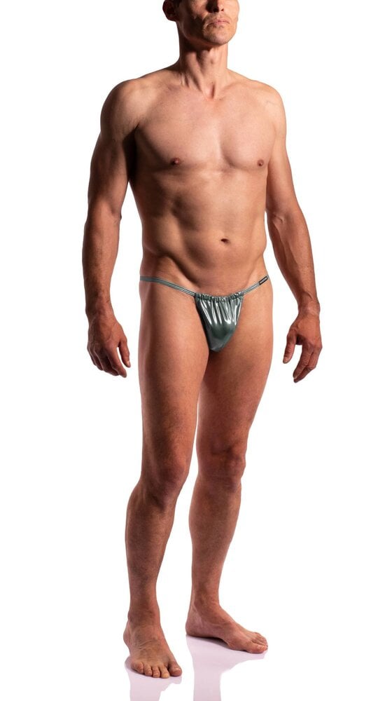 Manstore Micro Pouch Zwemstring Mossgrey M2286