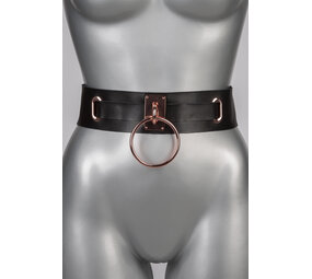 VoyeurX Leren Taille Riem Eternity Rose Goud VoyeurX Leren Taille Riem Eternity Rose Goud