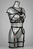 Leren Harnas Seduction Rose Goud Leren Harnas Seduction Rose Goud