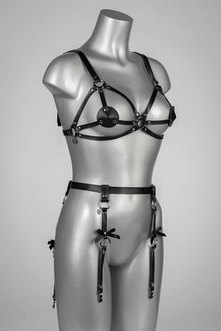 VoyeurX Leren Jarretel Supreme