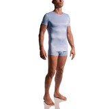 Manstore Casual T-Shirt Blauw M2290 Manstore Casual T-Shirt Blauw M2290