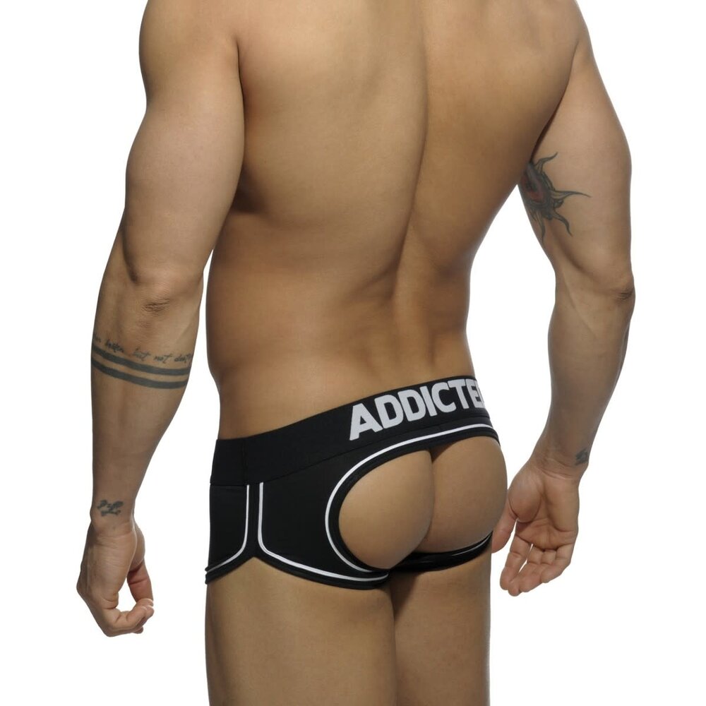 Addicted Bottemless Boxer Zwart AD306