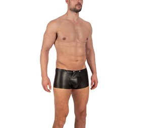 Manstore PU Leren Short met Drukkers M2270 Manstore PU Leren Short met Drukkers M2270