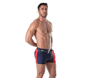 TOF Paris Zwemshort Holidays Blauw Rood TOF Paris Zwemshort Holidays Blauw Rood