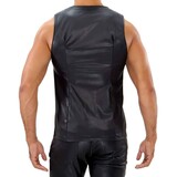 TOF Paris PU Leren Fetish Tanktop met Rits TOF Paris PU Leren Fetish Tanktop met Rits
