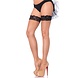 Leg Avenue Hold Ups Nude met Zwarte Naad