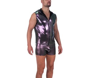 Manstore Zipped Hoodie Oil M2316 Manstore Zipped Hoodie Oil M2316