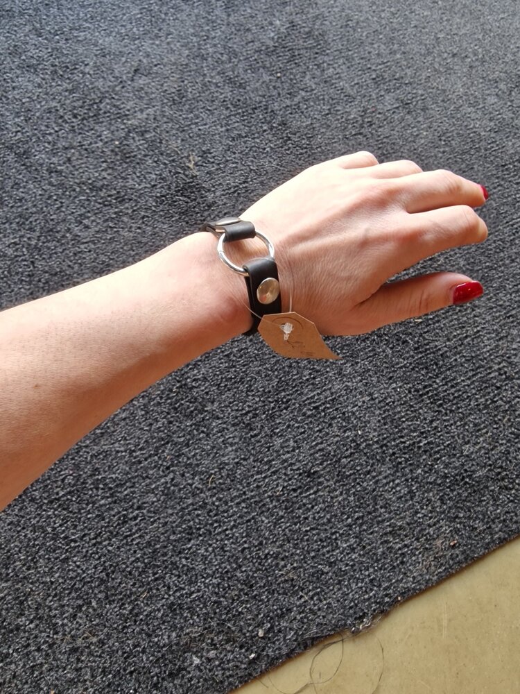 Rub2Play Polsbandje Zilveren Drukker