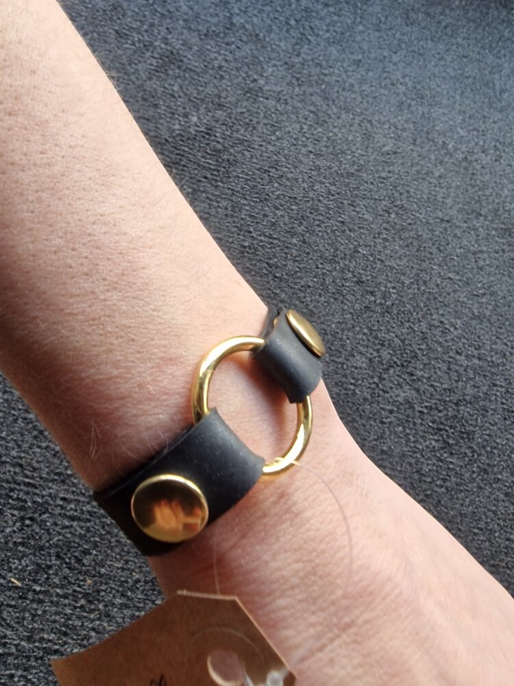 Rub2Play Polsbandje Gouden Drukker