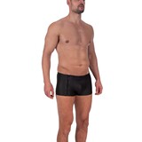 Manstore PU Leren Boxershort met 2 Ritsen M2326 Manstore PU Leren Boxershort met 2 Ritsen M2326