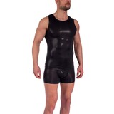 Manstore Slimfit Tanktop Zwart M2366 Manstore Slimfit Tanktop Zwart M2366