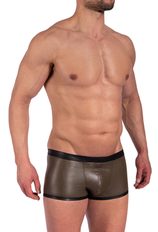 Manstore Boxershort Imitatie Leer M2370 Manstore Boxershort Imitatie Leer M2370