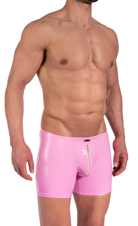Manstore Lak Boxershort met Rits M2373