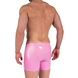 Manstore Lak Boxershort met Rits Roze M2373