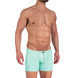 Manstore Lak Boxershort met Rits Mint M2373