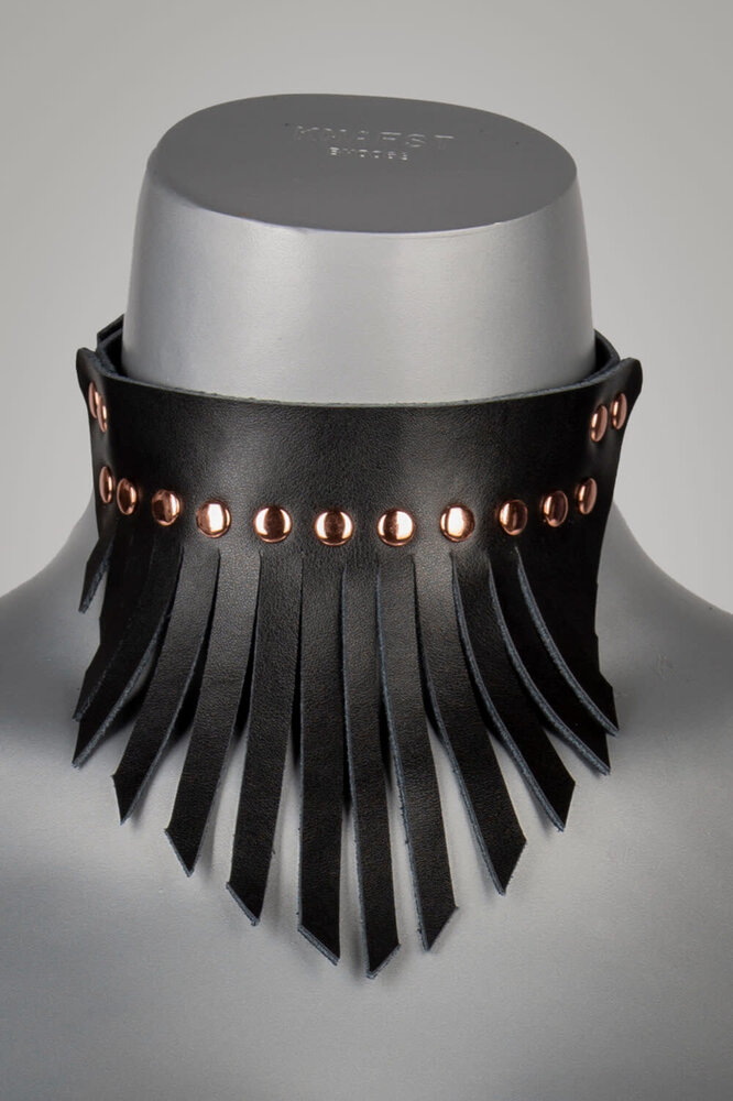VoyeurX Halsband Fringe Rose Goud