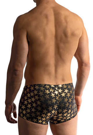Manstore Boxershort Zwart/Goud M2421
