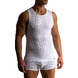 Manstore Tanktop Wit/Zilver M2421