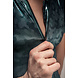 Manstore Body met Rits Metallic Groen M2414 Manstore Body met Rits Metallic Groen M2414