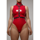 Rub2Play Ringen Collar met taille strap Zilver 7005 - one size Rub2Play Ringen Collar met taille strap Zilver 7005 - one size