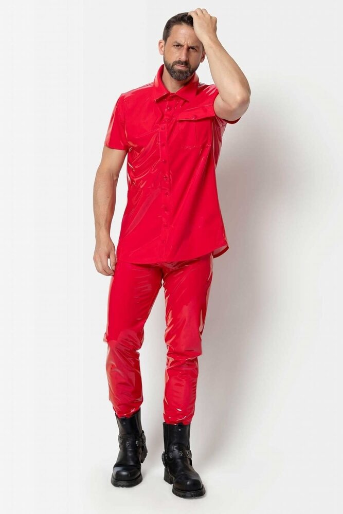 Patrice Catanzaro Lak Shirt Rood Finn Patrice Catanzaro Lak Shirt Rood Finn