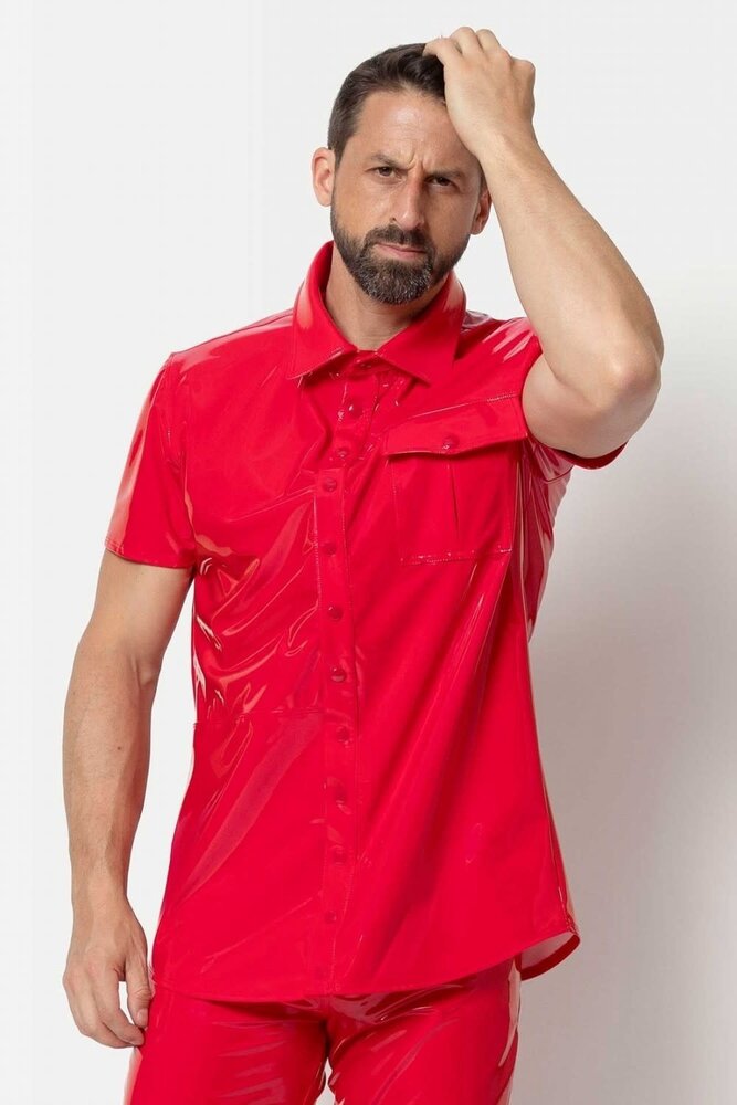 Patrice Catanzaro Lak Shirt Rood Finn Patrice Catanzaro Lak Shirt Rood Finn