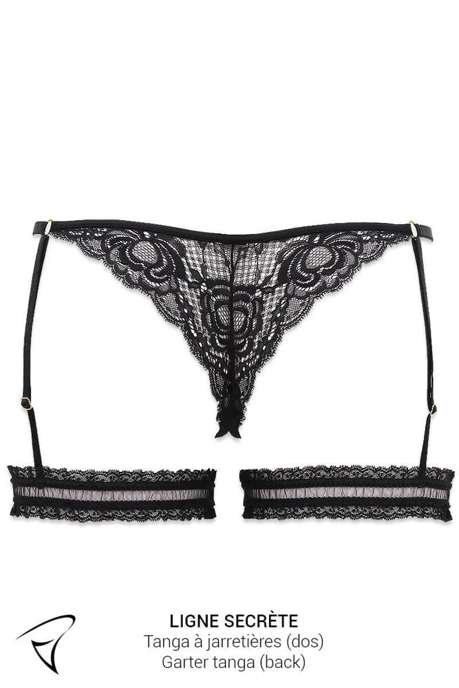 Luxxa Tanga met Beenjarretels Secret Luxxa Tanga met Beenjarretels Secret