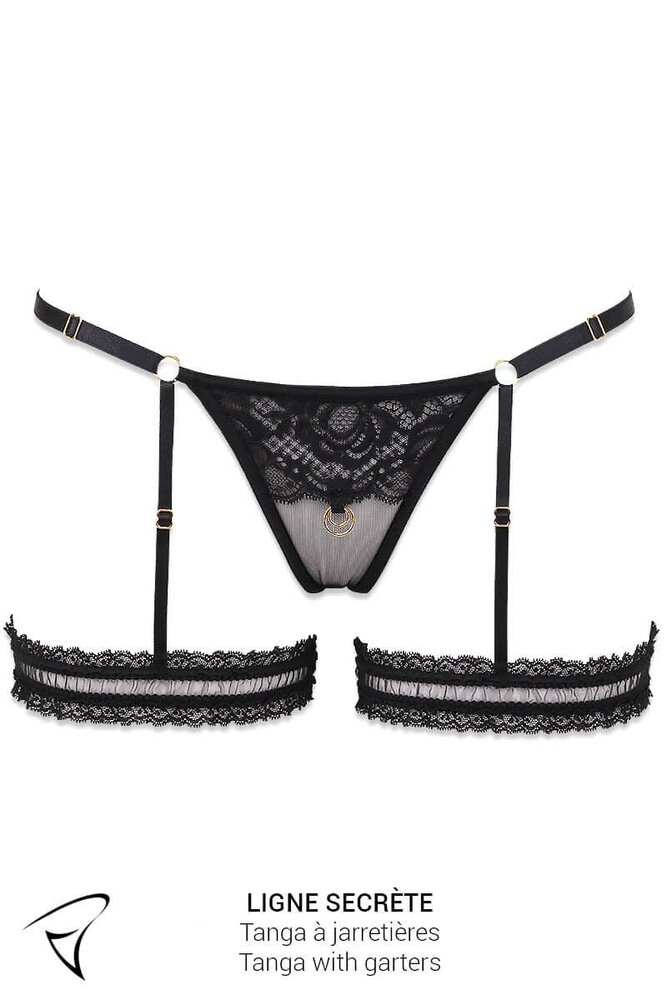 Luxxa Tanga met Beenjarretels Secret Luxxa Tanga met Beenjarretels Secret