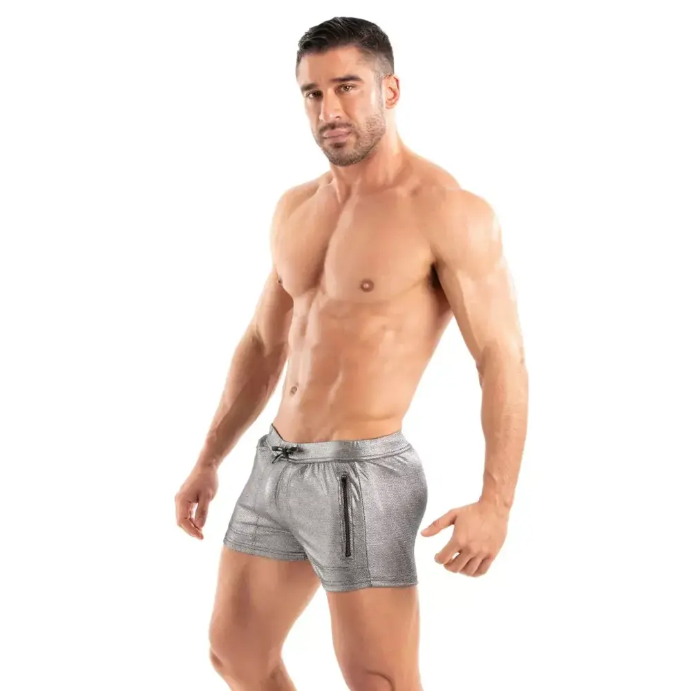 TOF Paris Zwemshort Metal Zilver