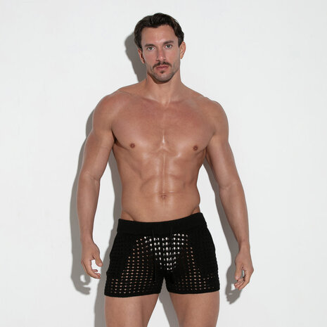 Code22 Diamond Partyshort Zwart Code22 Diamond Partyshort Zwart