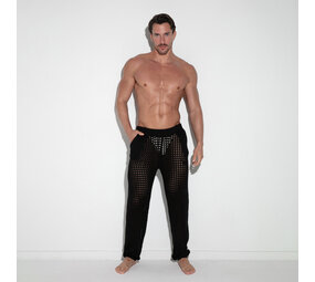 Code22 Casual Diamond Pants Zwart Code22 Casual Diamond Pants Zwart