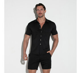 Code22 Slim Fit Blouse Zwart Code22 Slim Fit Blouse Zwart