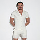 Code22 Slim Fit Blouse Wit Code22 Slim Fit Blouse Wit