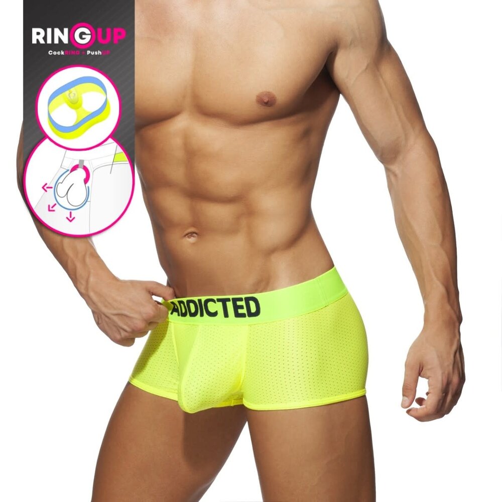 Addicted Boxer AD952 Neon Geel Addicted Boxer AD952 Neon Geel