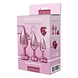 Tonga Plug set 3pcs Parel Roze Tonga Plug set 3pcs Parel Roze