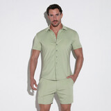 Code22 Slim Fit Blouse Khaki Code22 Slim Fit Blouse Khaki