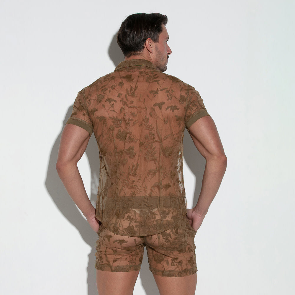 Code22 Embroidered Blouse Latte Code22 Embroidered Blouse Latte