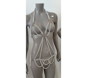 JCHAINES by Jana Campos Bodychain Mandala Wit JCHAINES by Jana Campos Bodychain Mandala Wit