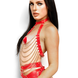 Kinky Diva Ketting BH Rood - one size Kinky Diva Ketting BH Rood - one size