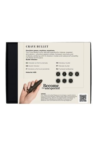 Guilty Pleasure Pocket Vibrator Crave Bullet