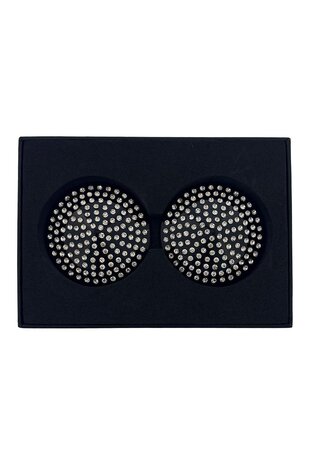 Guilty Pleasure Tepelcovers met Strass - Zwart