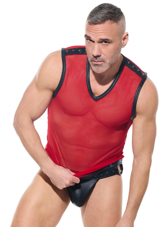 Gregg Homme Tanktop Desert Kink Rood Gregg Homme Tanktop Desert Kink Rood