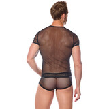 Gregg Homme T-Shirt Dom Zwart Gregg Homme T-Shirt Dom Zwart