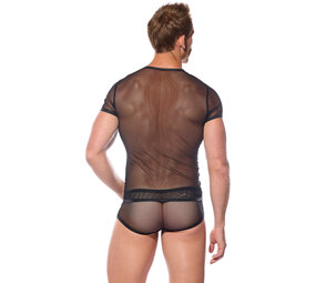 Gregg Homme T-Shirt Dom Zwart Gregg Homme T-Shirt Dom Zwart